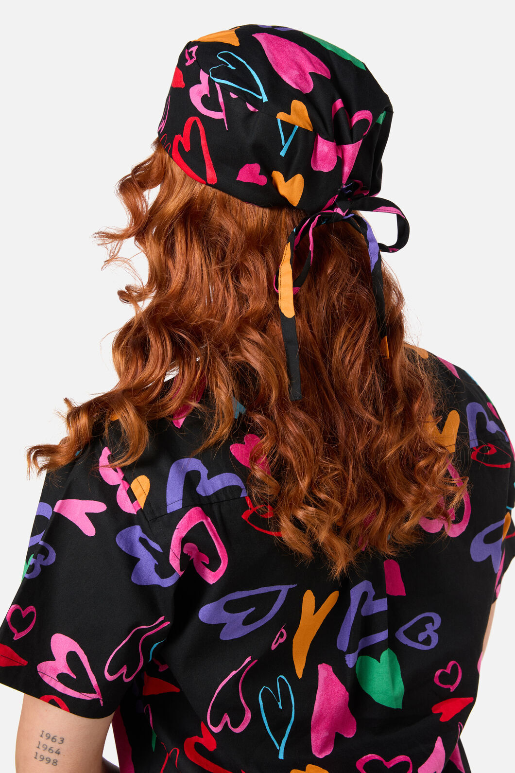 Gorman - Heartfull Scrub hat - black