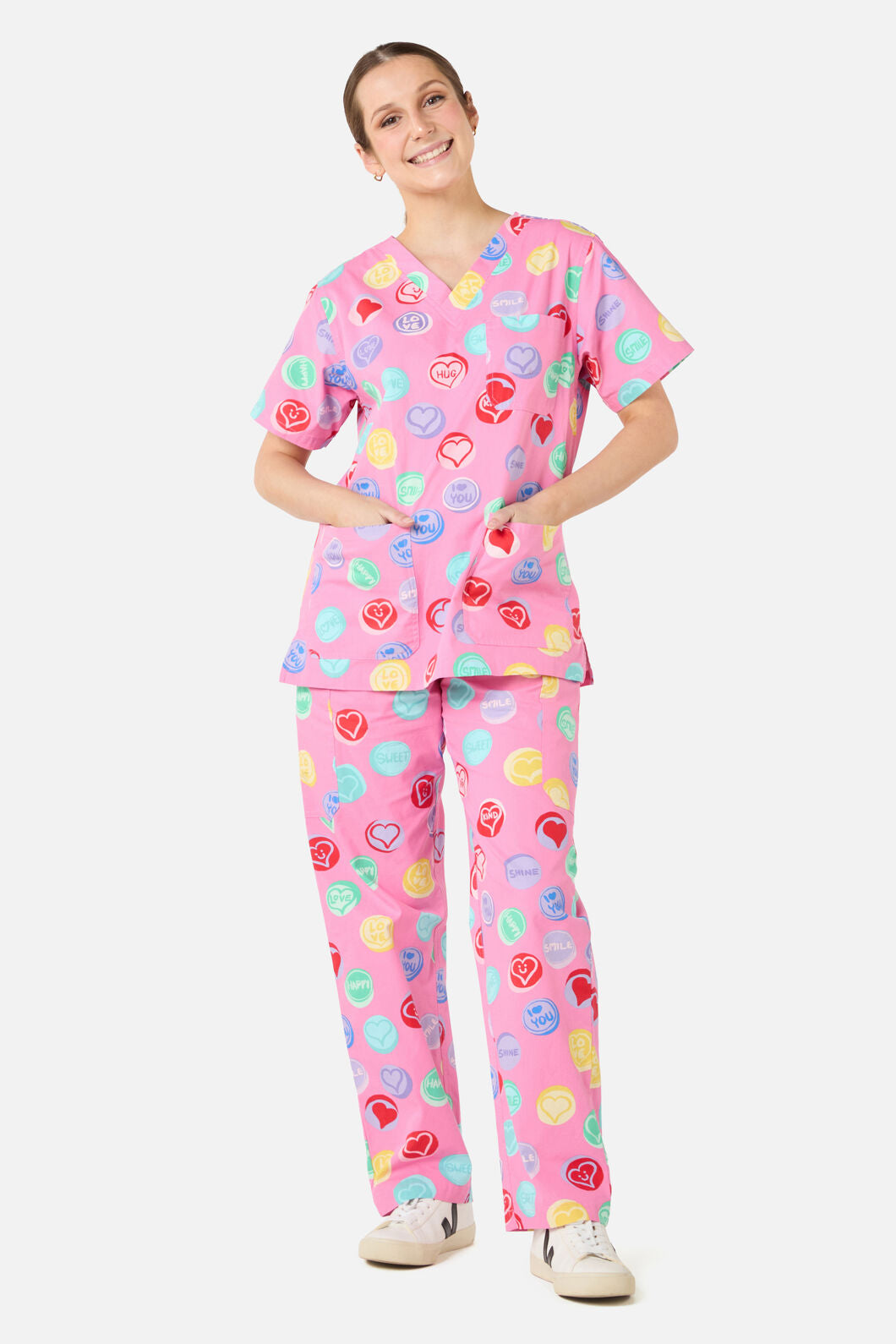 Gorman - Love Candy Scrub set - pink