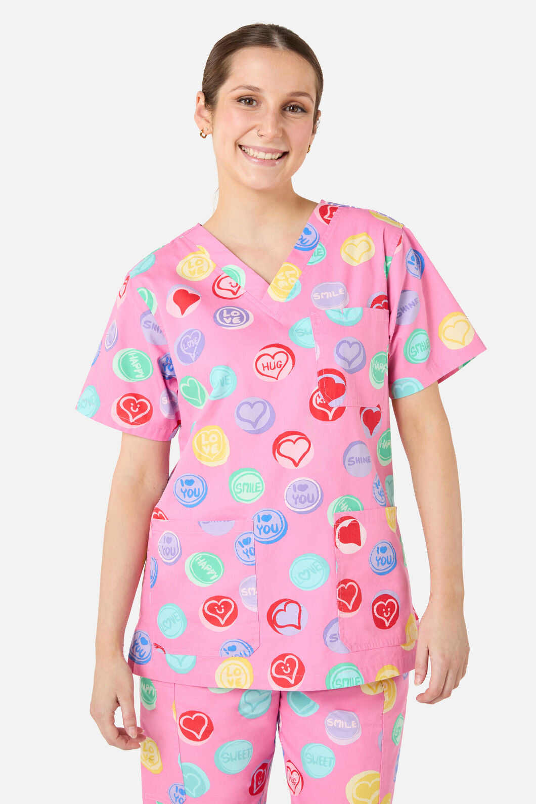Gorman - Love Candy Scrub set - pink
