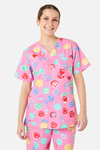 Gorman - Love Candy Scrub set - pink