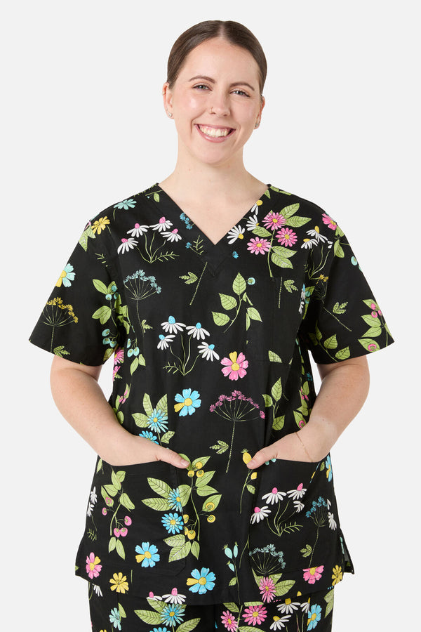 Gorman - Fieldwork scrub set - black