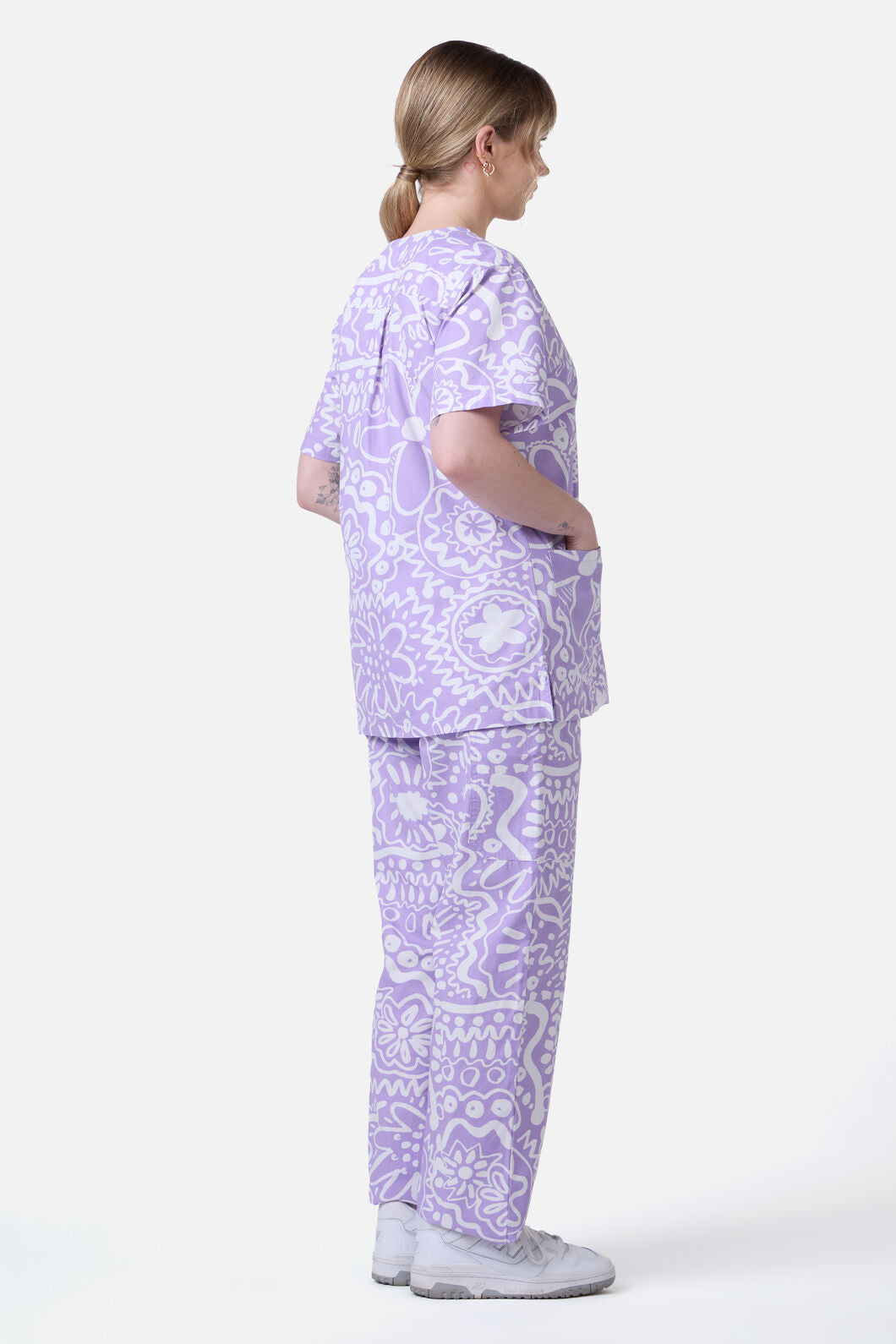 Gorman - Daisy Mae Scrub Set - lilac