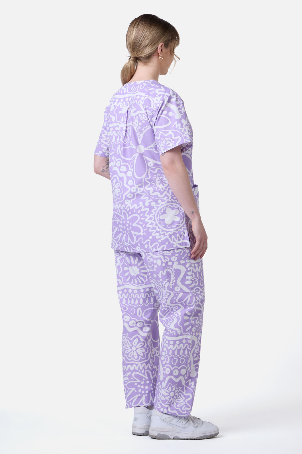 Gorman - Daisy Mae Scrub Set - lilac
