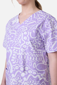 Gorman - Daisy Mae Scrub Set - lilac