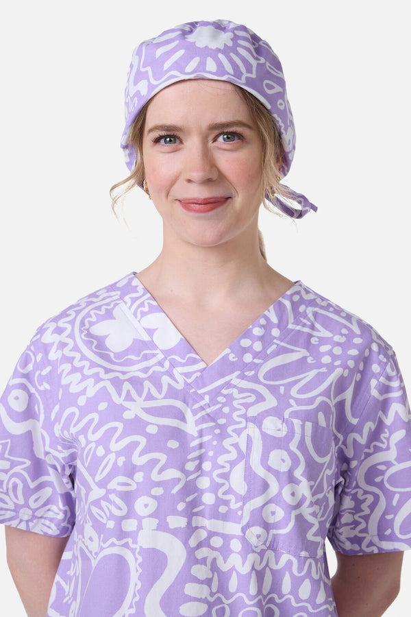 Gorman - Daisy Mae Scrub Hat - lilac