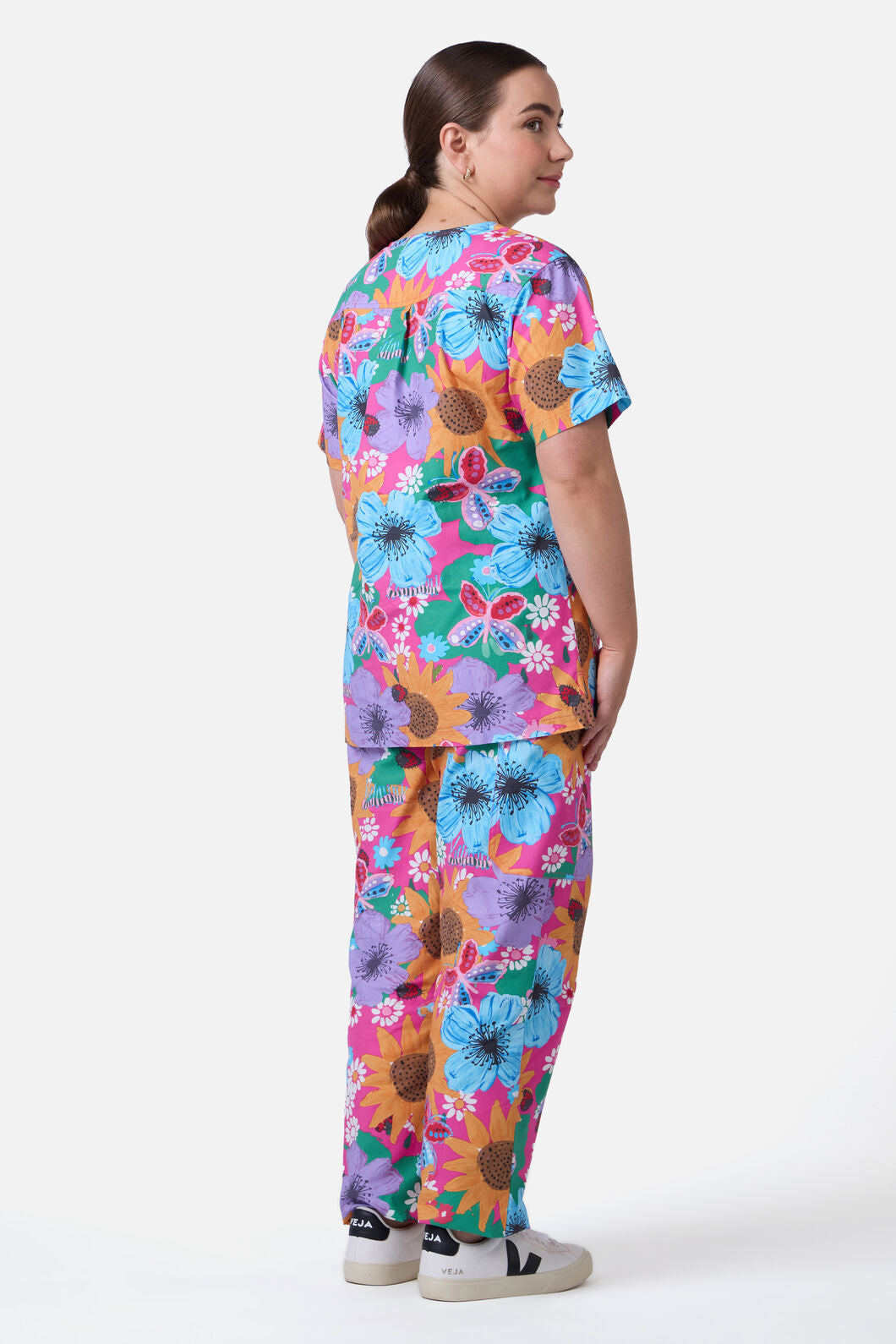 Gorman - Floral Bouquet Scrub Set - multi