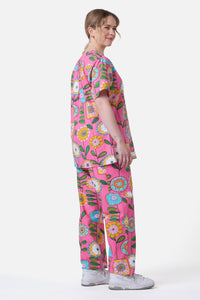 Gorman - Botanical Wallpaper Scrub Set - pink