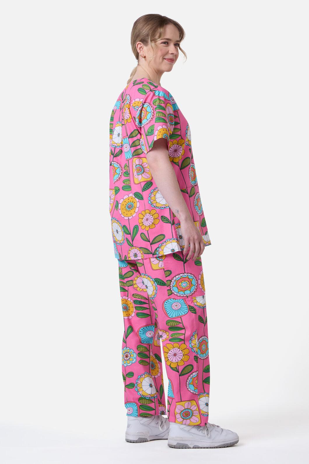Gorman - Botanical Wallpaper Scrub Set - pink