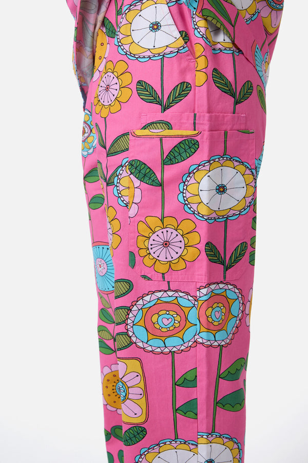 Gorman - Botanical Wallpaper Scrub Set - pink
