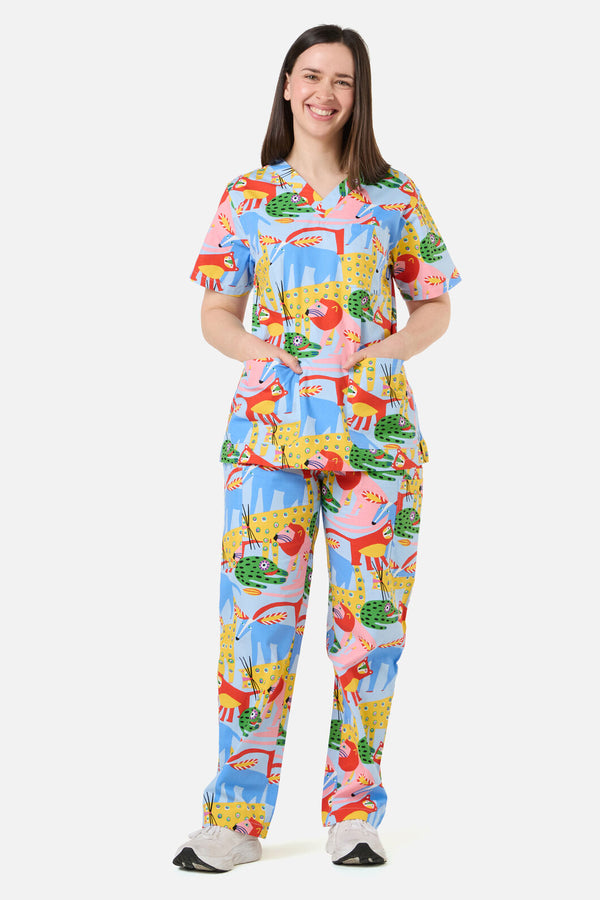 Gorman - Wild Scrub Set - blue