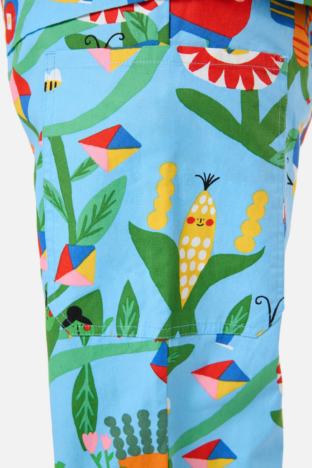 Gorman - Veggie Parade Scrub Set - blue