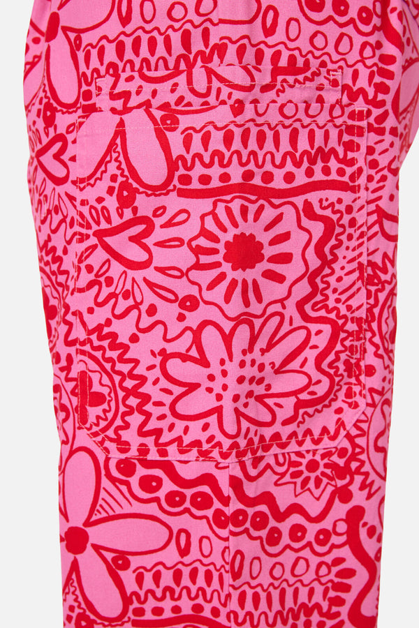 Gorman - Pink Daisy Mae Scrub Set - pink