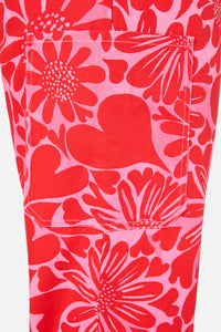 Gorman - Painted Love scrub set - red
