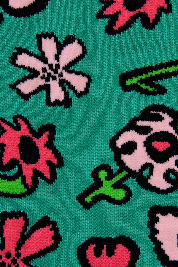 Gorman - Bloom Blossom Compression Socks - green