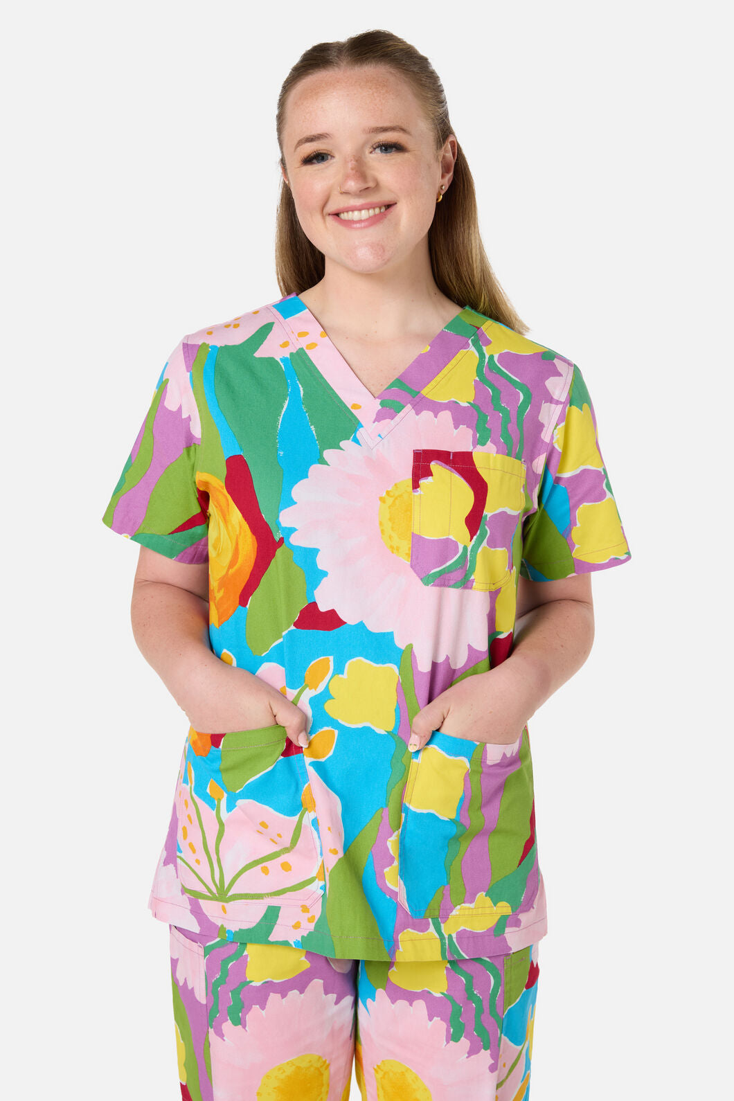 Gorman - In my Garden scrub set - multi