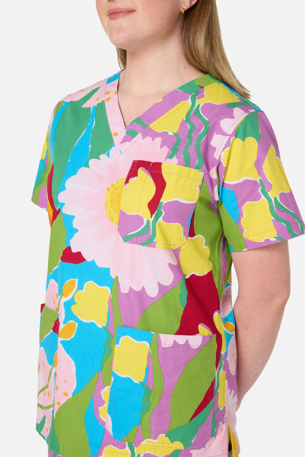 Gorman - In my Garden scrub set - multi
