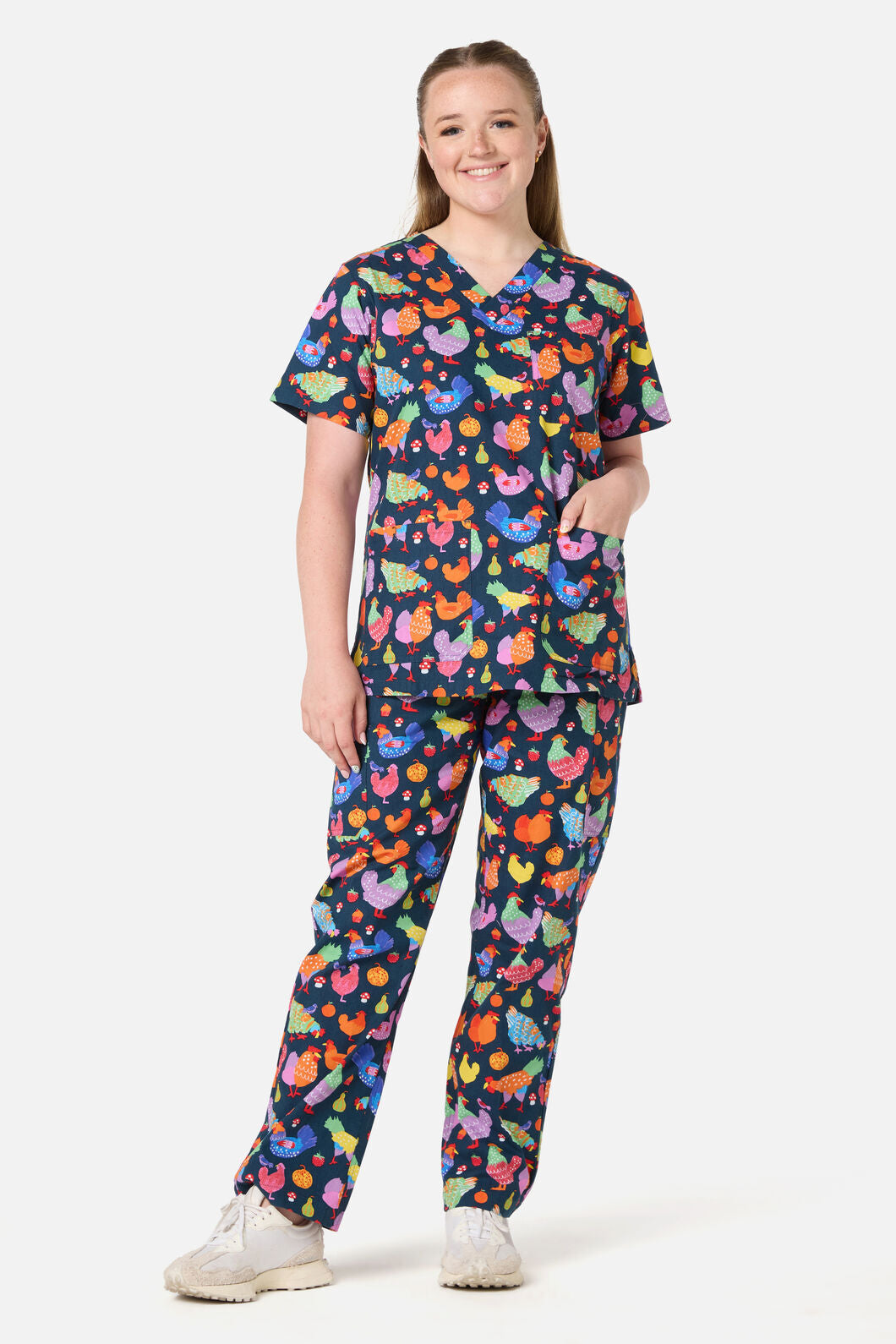 Gorman - Hen Hen scrub set - navy