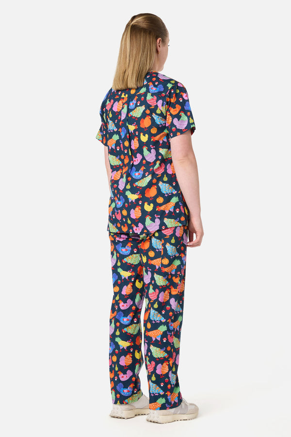 Gorman - Hen Hen scrub set - navy