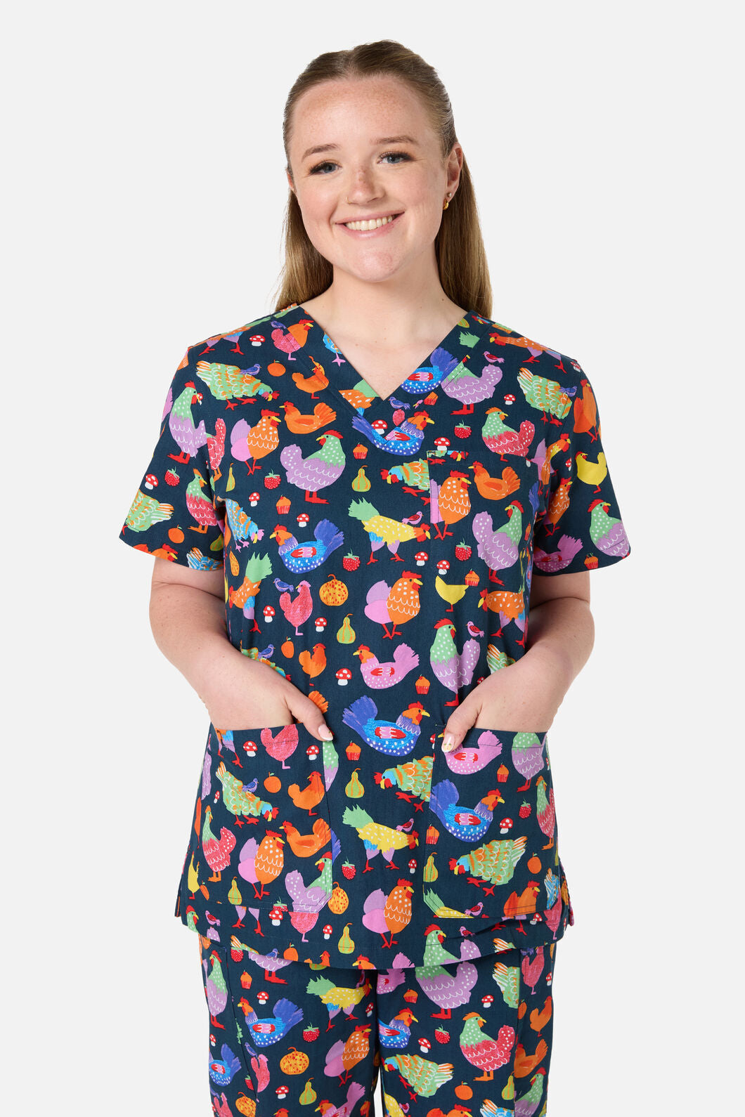 Gorman - Hen Hen scrub set - navy