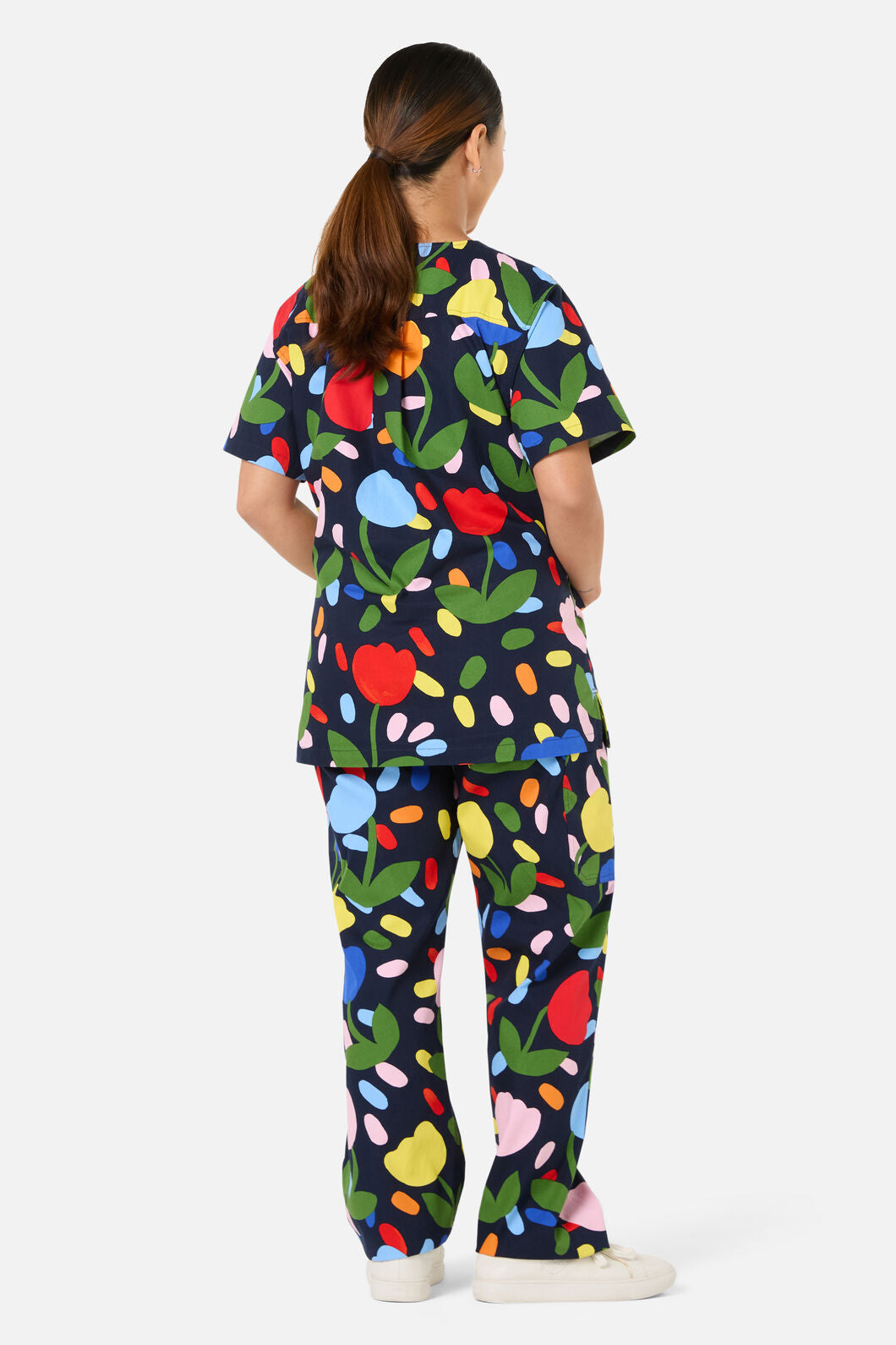 Gorman - Confetti Tulip Scub Set - navy