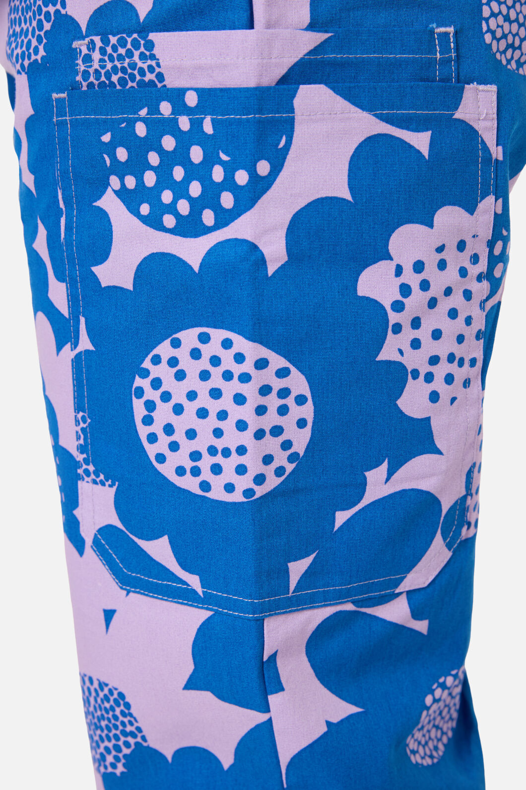 Gorman - Jumbo Flowers Scrub Set - blue
