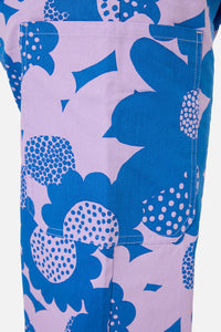 Gorman - Jumbo Flowers Scrub Set - blue