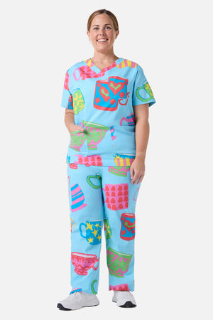 Gorman - Tea Break Scrub Set - blue