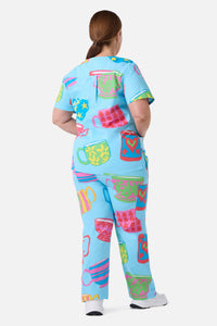 Gorman - Tea Break scrub set - blue