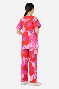 Gorman - Riso Floral Scrub Set - pink