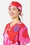 Gorman - Riso Floral Scrub Hat - pink