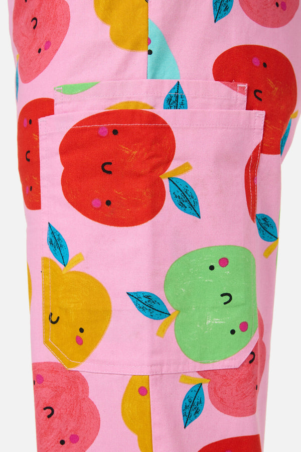 Gorman - She's Apples Scrub Set - pink