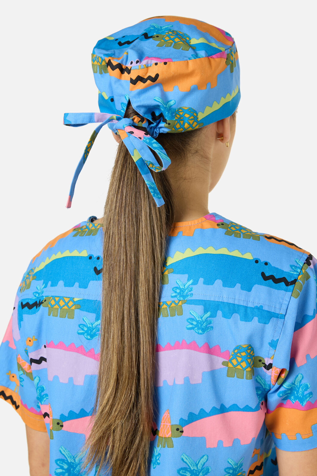 Gorman - Croc Snap Scrub Hat - blue