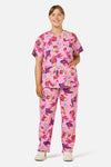 Gorman - Koi Pond Scrub Set - pink