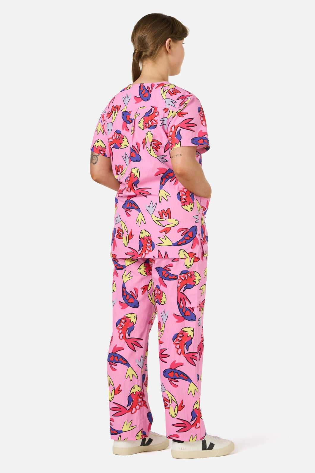 Gorman - Koi Pond Scrub Set - pink