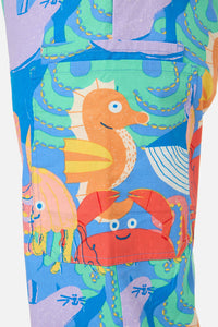 Gorman - Sea Creatures scrub set - blue