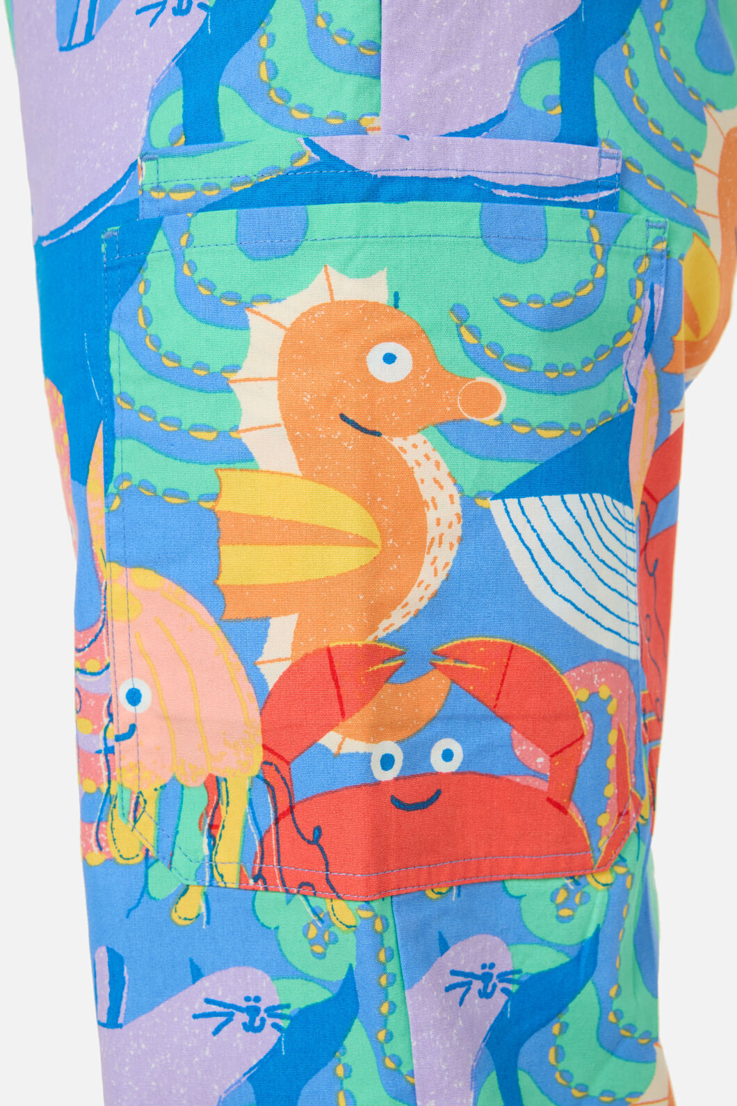 Gorman - Sea Creatures scrub set - blue