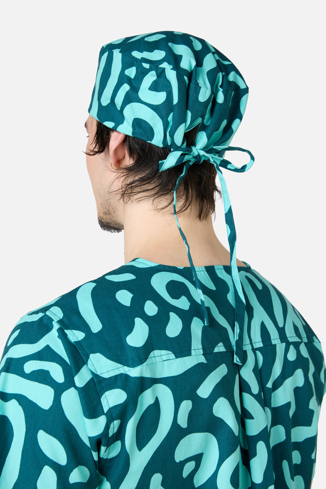 Gorman - Green Ripple Scrub Hat - green
