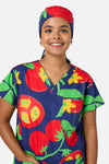 Gorman - Tomato Salad Scrub Hat - navy