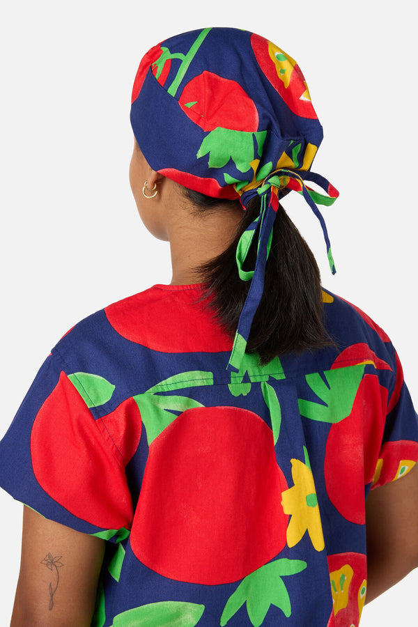 Gorman - Tomato Salad Scrub Hat - navy