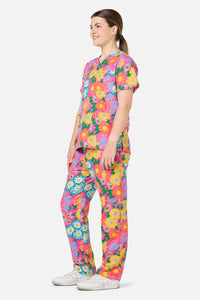 Gorman - Dream Garden Scrub Set - pink
