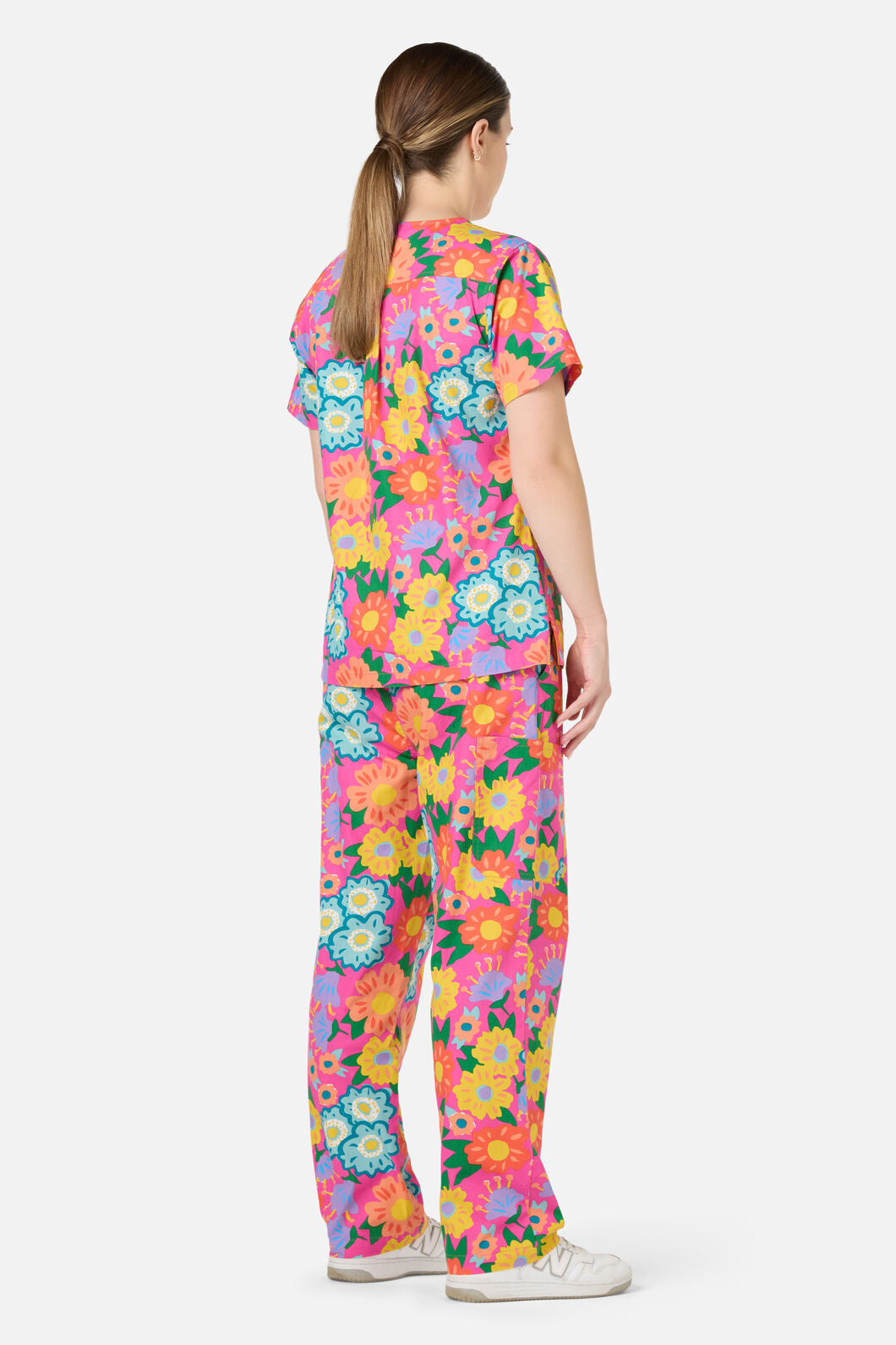 Gorman - Dream Garden Scrub Set - pink