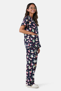 Gorman - Christmas Goose Scrub Set - navy