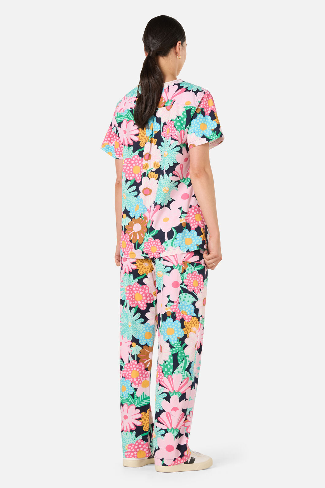 Gorman - Magic Floral Scrub Set - navy