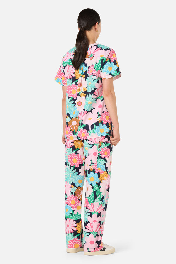 Gorman - Magic Floral Scrub Set - navy