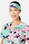 Gorman - Magic Floral Scrub Headband - navy