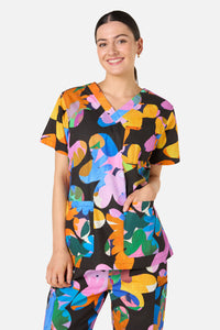 Gorman - Abstract Floral Scrub Set - multi