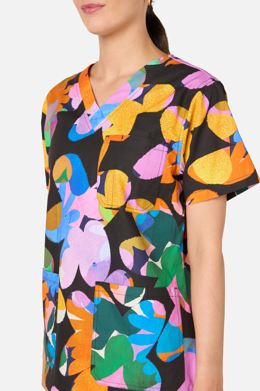 Gorman - Abstract Floral Scrub Set - multi