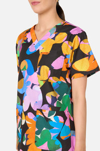 Gorman - Abstract Floral Scrub Set - multi