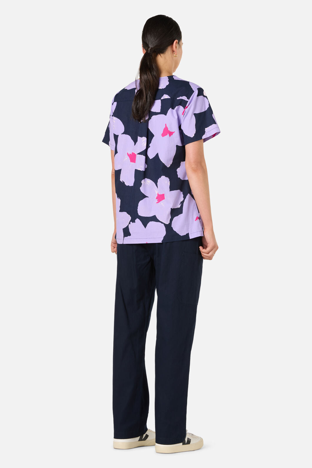 Gorman - Poppy Blue Top & Pant Scrub Set - navy