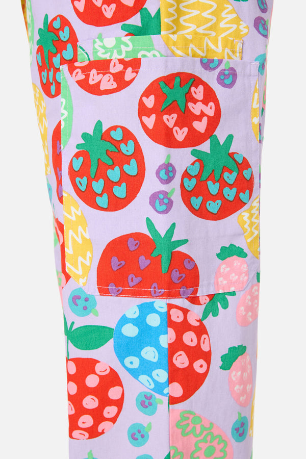 Gorman - Fruity Folk Scrub Set - lilac